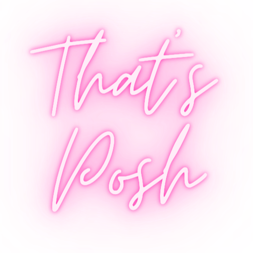 POSH - Logo - ThatsPosh - Workups - v1